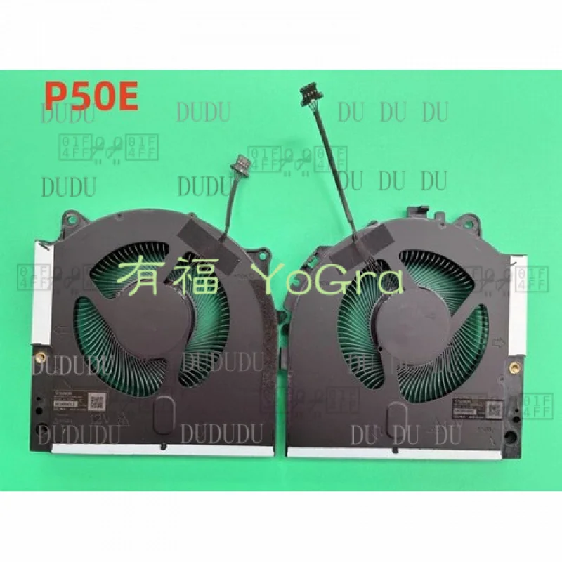 

DDD Original for DELL Alienware P50E P50E002 CPU+GPU COOLING FAN DC12V R+L