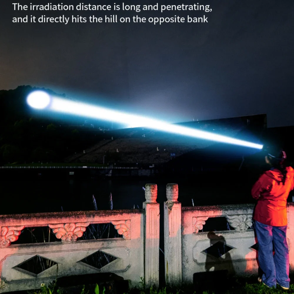 High Power P70 LED Headlamp 3 Modes Zoom Headlight USB Rechargeable Head Lamp Head Flashlight for Camping Hiking Fishing
