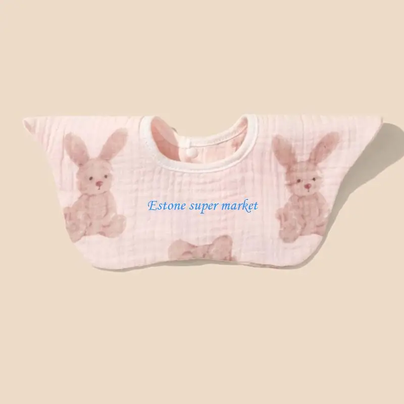 090B Babador infantil babador para bebê babador algodão respirável babador dentição estampado saliva Toalha