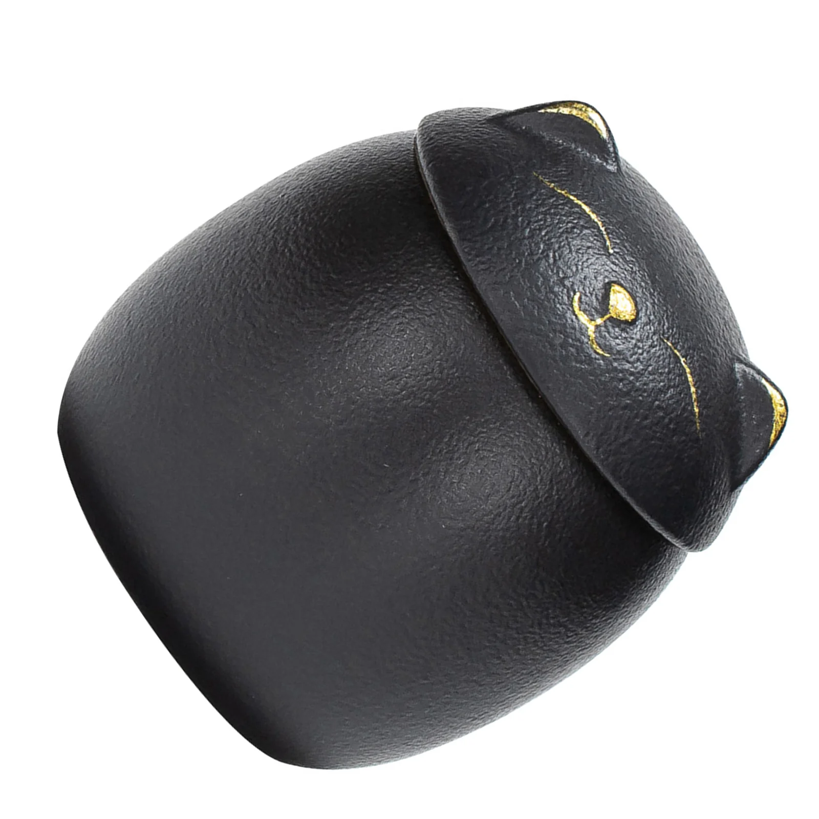 

Cat Ceramic Tea Jar Kitchen Storage Jar Mini Round Mouth Sealed Container Decorative Cartoon Cat Canister for Tea Coffee Storage