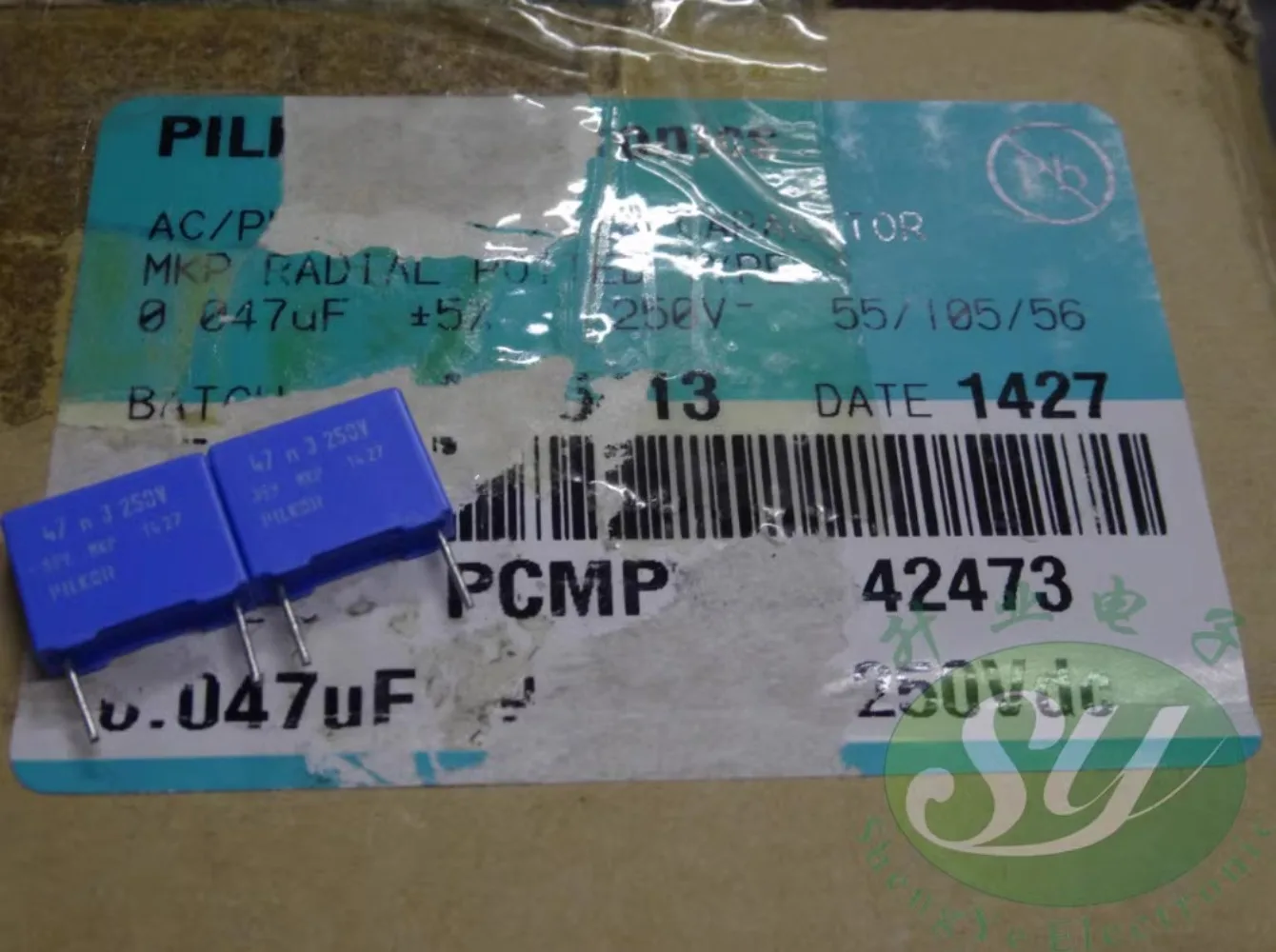 

20PCS MKP 0.047uf/250v 47nf 473 New film capacitor 10mm