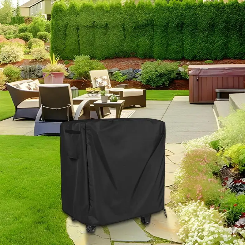 

420D Heavy Duty Waterproof Patio Furniture Cover Windproof Table Cover Washable Multi Purpose Cover For Outdoor Furniture