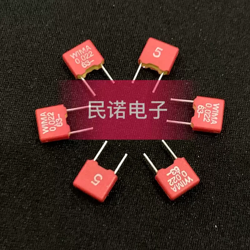 10-100 шт. совершенно новые конденсаторы WIMA MKS2 63V 0.022UF 63V 223 22NF с расстоянием между выводами 5 мм, аудио-серия