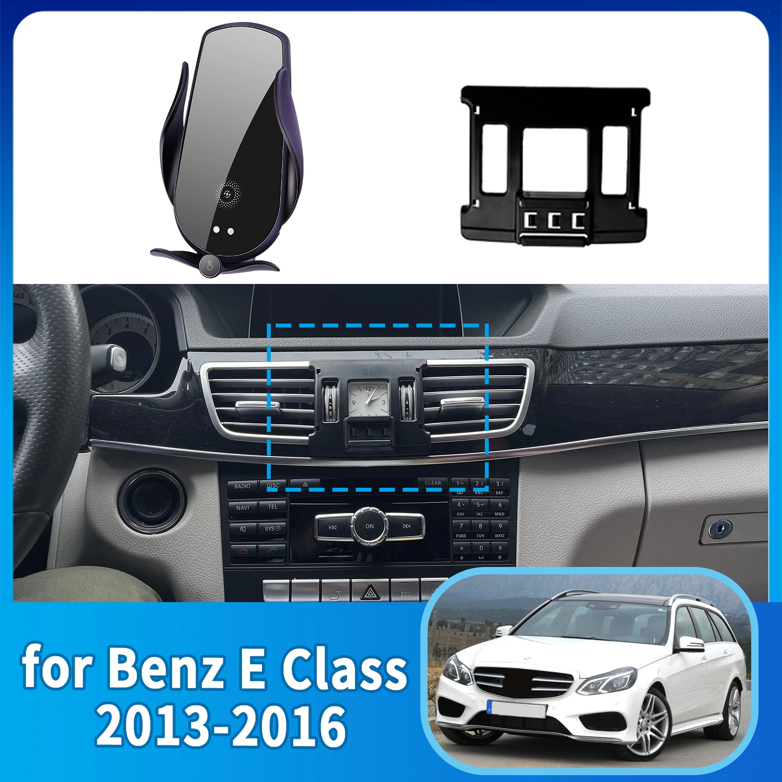 

Car Mobile Phone Holder for Mercedes Benz E Class W212 2013 2014 2015 2016 Accessories GPS Bracket Navigation Stand Auto
