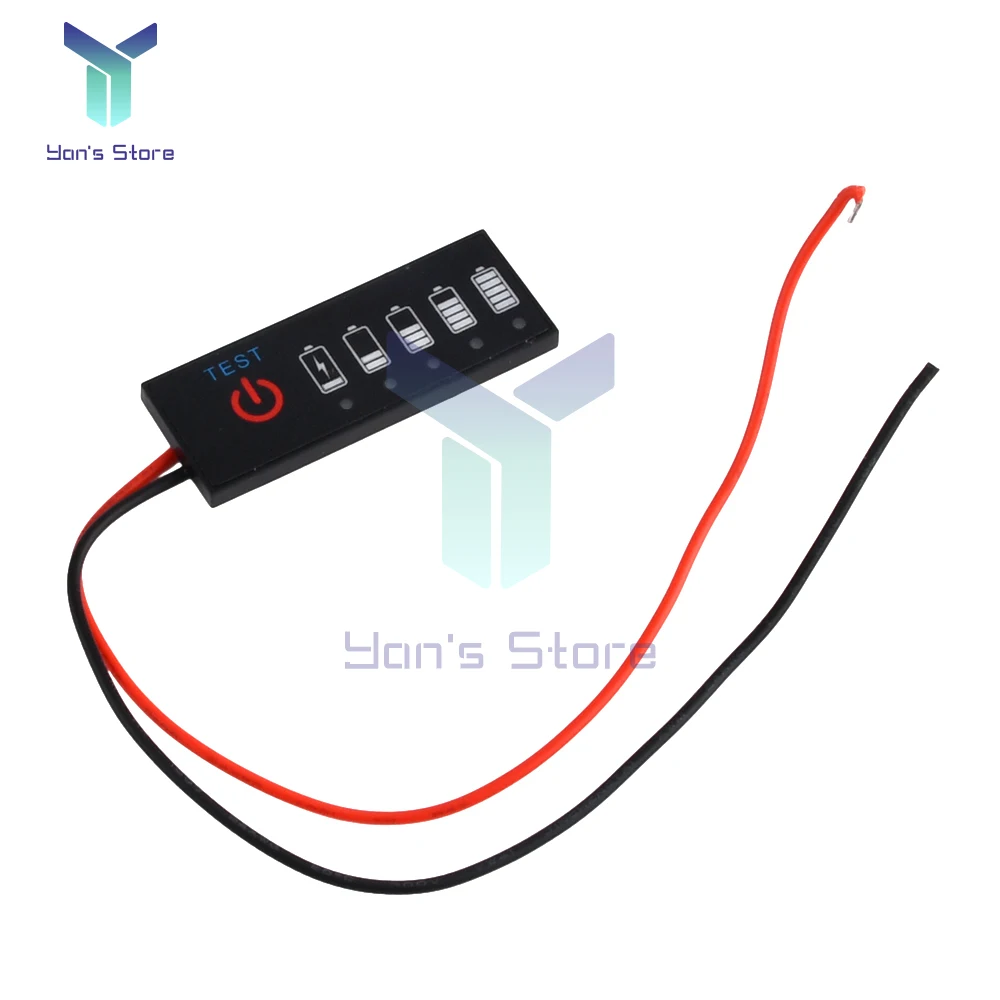 Battery Level Indicator 18650 Lipo Lithium Battery Capacity Tester Meter 1S 2S 3S 4S 5S 6S 7S 4.2V-29.4V Module Lithium Battery