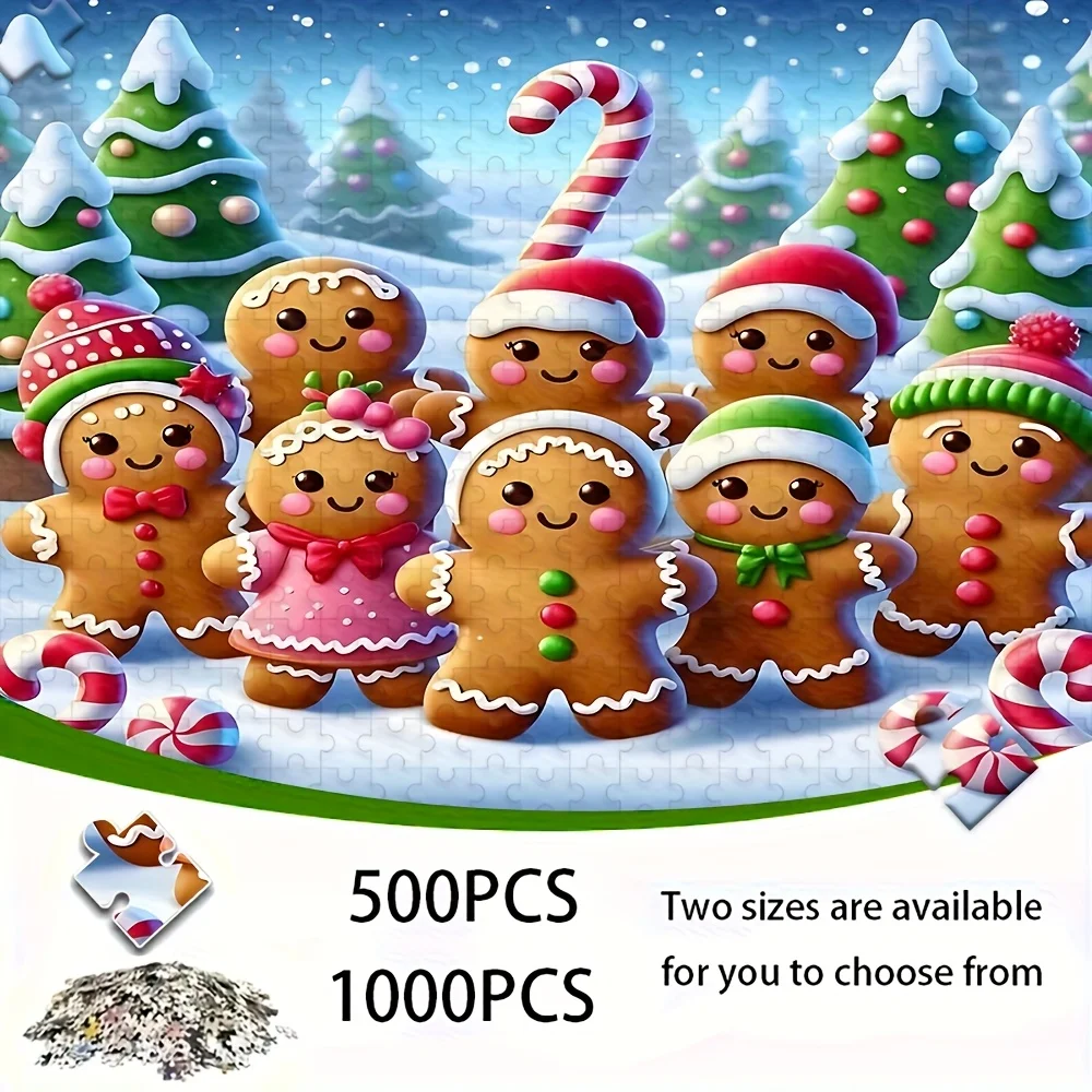 500/1000ピース 大人向けパズル |   高品質でストレスを軽減する楽しいファミリーゲーム、誕生日、クリスマス、ハロウィーン、ギフトに最適です。