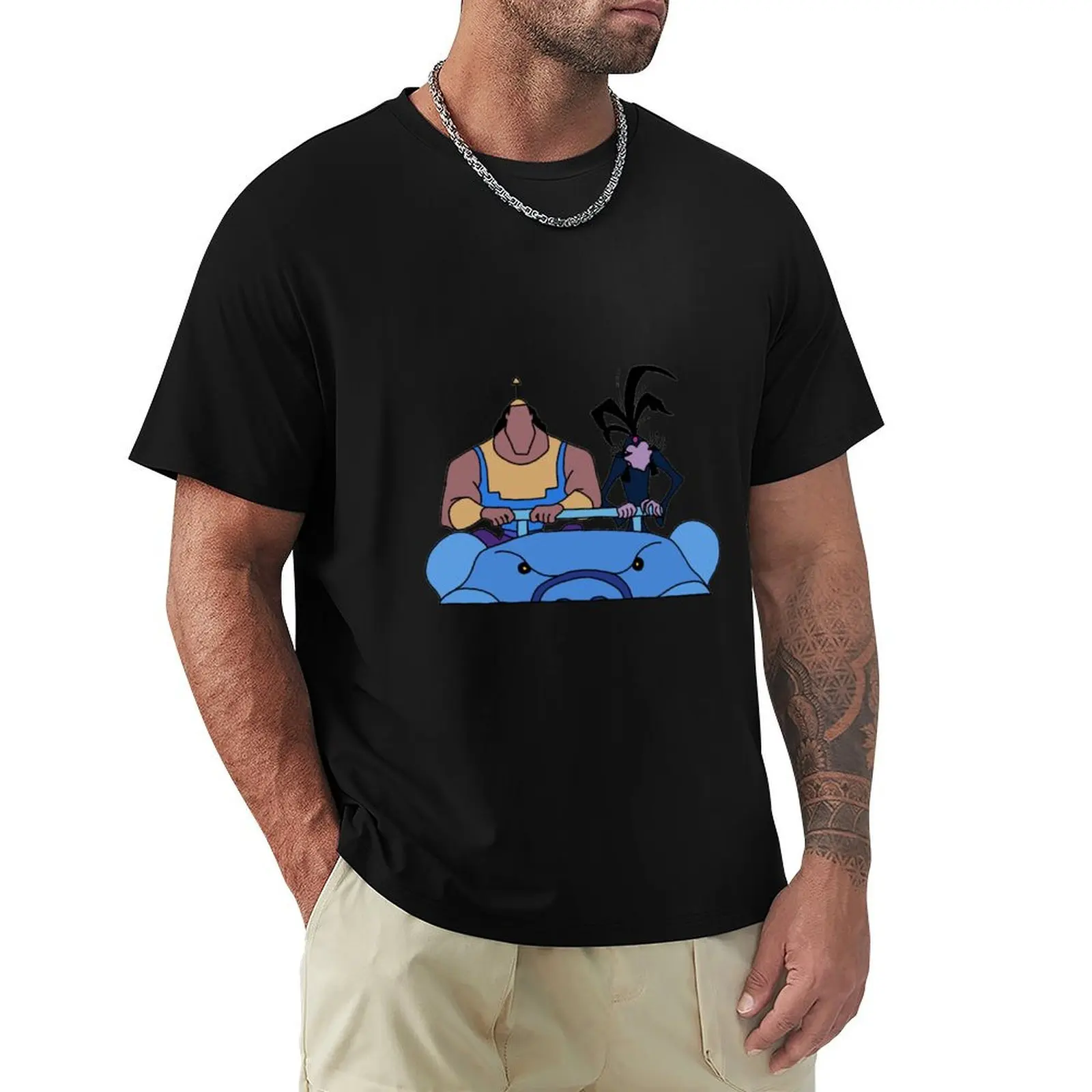 

Kronk and Yzma - Emperor's New Groove T-Shirt Active Wear Sports T-Shirt for Men