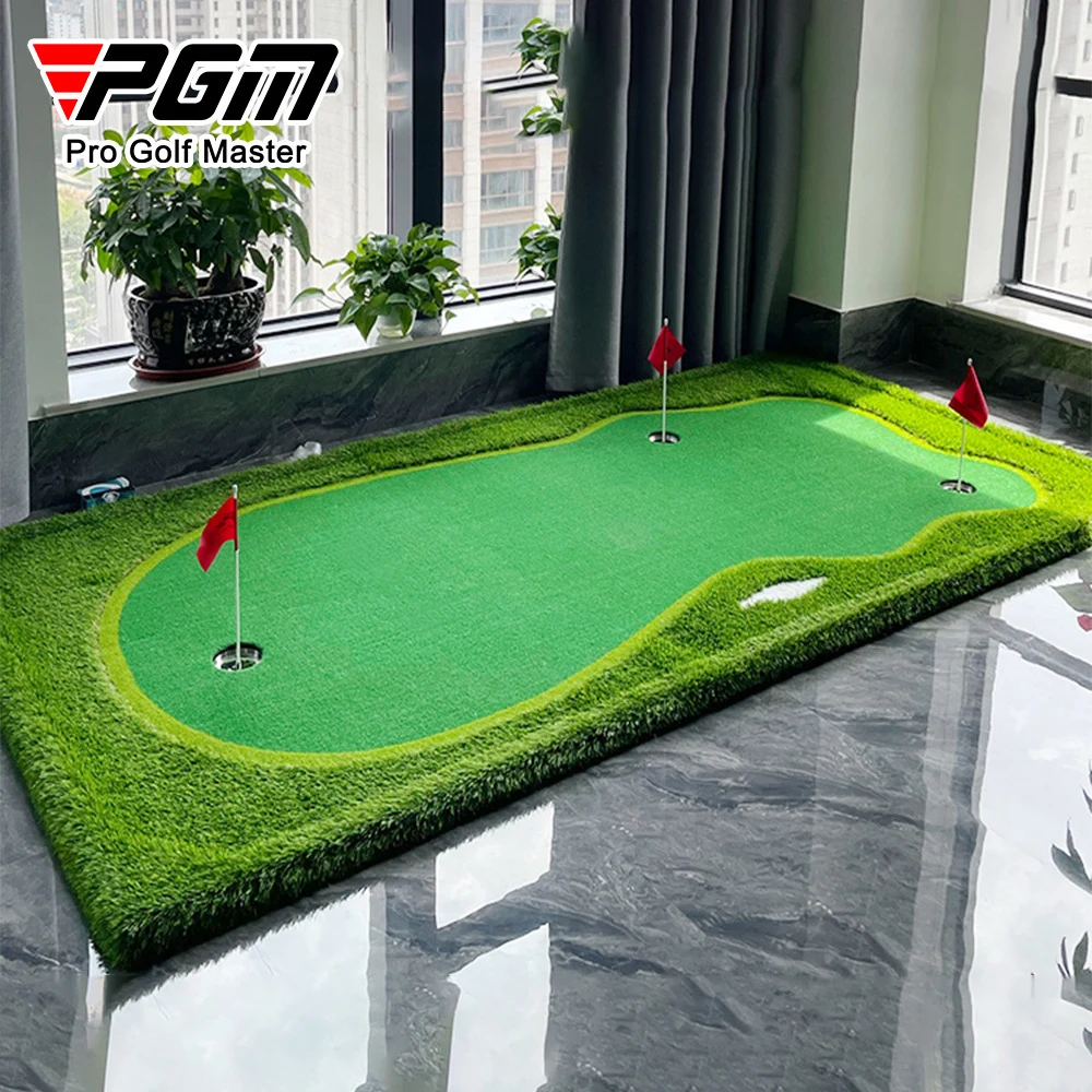 PGM  Indoor Golf Putting Green 100x300cm Indoor Outdoor Training Putter Mat Practice Putting Green for Home Use GL006