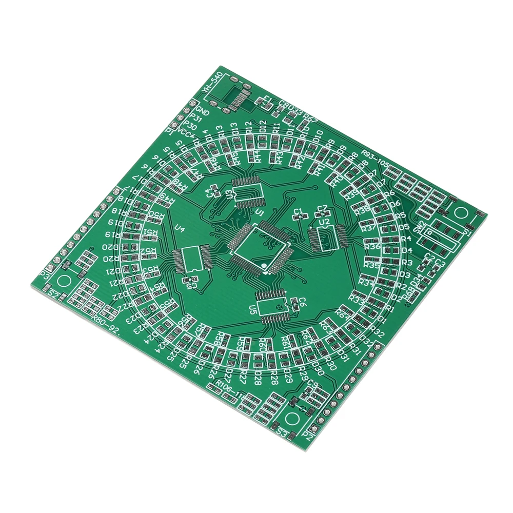 Neue Flow Lampe Oberfläche Montieren Schweißen Praxis Board Kit LQFP64 Schweißen DIY kit Für Elektronik Technologie Unterricht