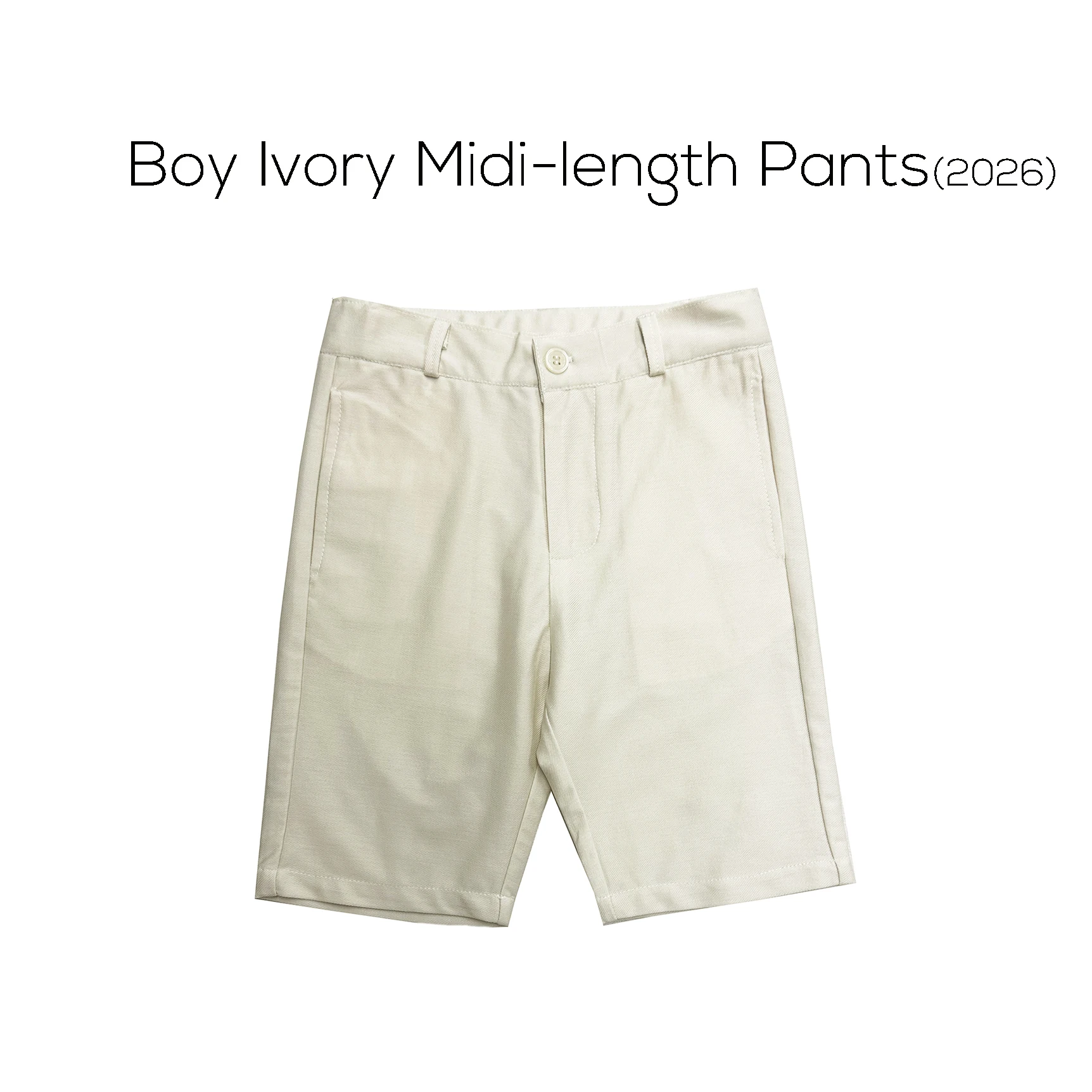 Spanish Sunset Collection – Ivory Midi Pants