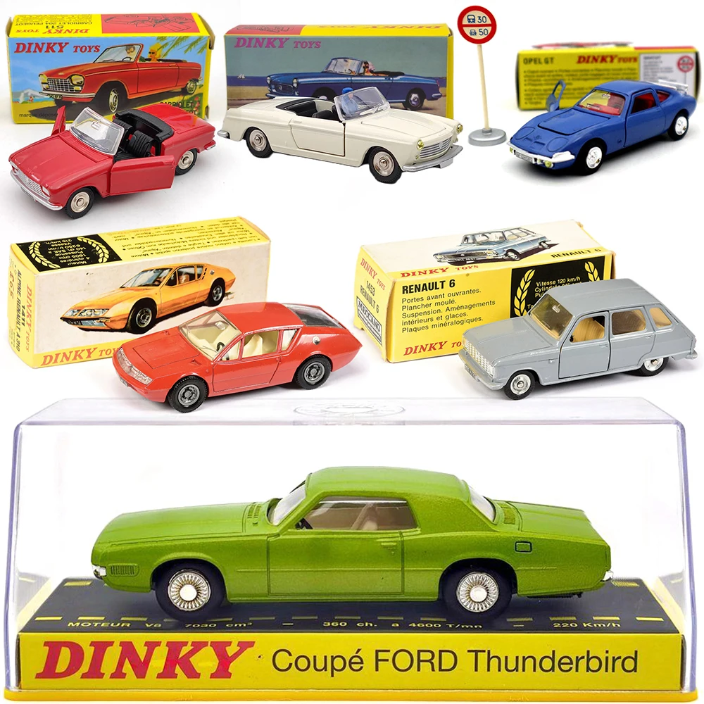 1:43 DINKY Toys Alloy Car Model Diecast Vehicle Replica Cars Antique Models Collection Ornamental Boys Gifts Toys For Hotwheels