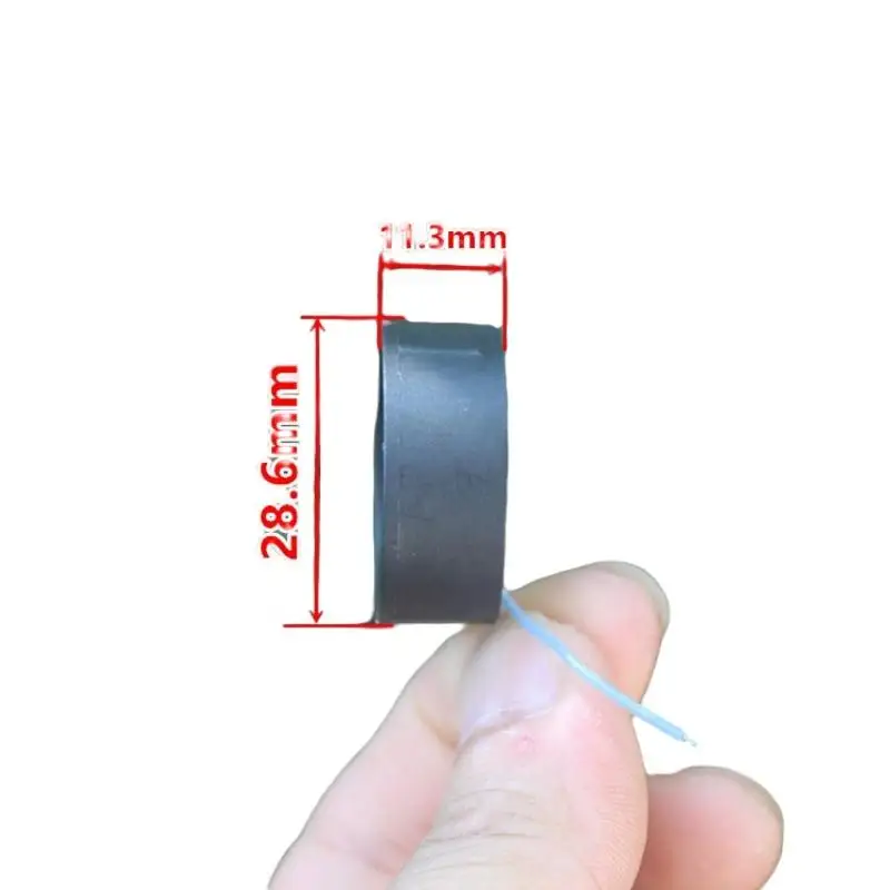 Nuevo 10 Uds DC6-12V 40mA faro LED automotriz lente ventilador de refrigeración diámetro Circular 29mm accesorios DIY para coche