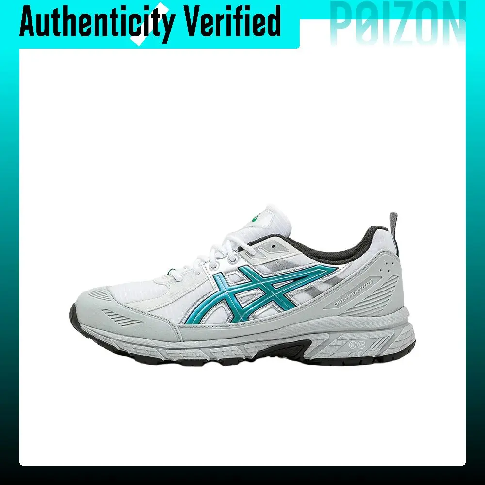 Hidden NY x ASICS Gel Venture 6 Abrasion Resistant Low top Running Shoes Unisex White Gray 1203A778-100
