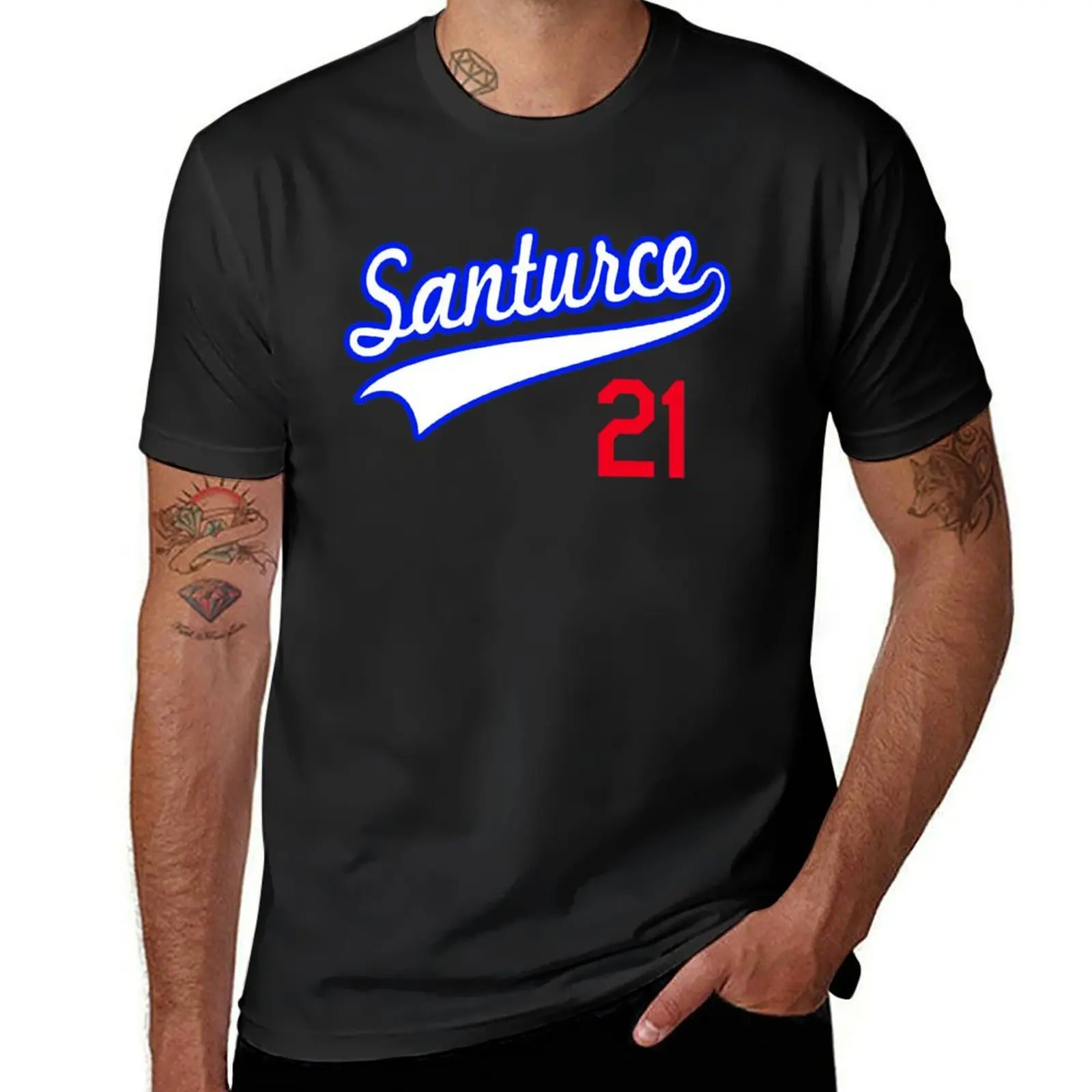 SANTURCE CRABBERS SHIRT AND STICKER T-Shirt aesthetic clothes funnys kawaii clothes black t shirts for men