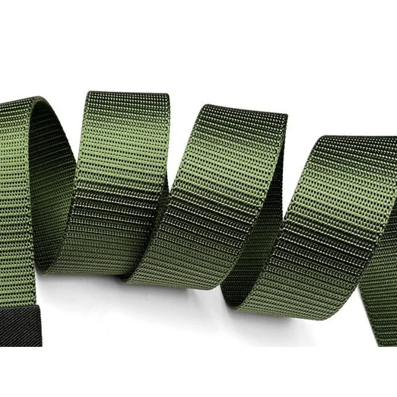 2025 New Men's Canvas Webbing Belt Automatic Metal Click Buckle Outdoor Sports Work Casual Waistband Durable Male Accessory ﻿