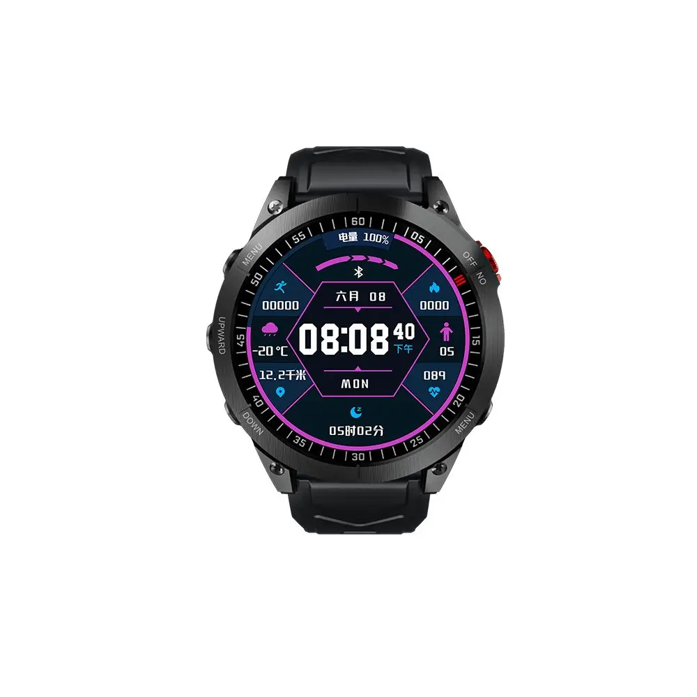 GS Fenix7 Sports Call Smartwatch NFC Incoming Message Reminder Multi-Language Step Counting and Other Sports Smart Watch