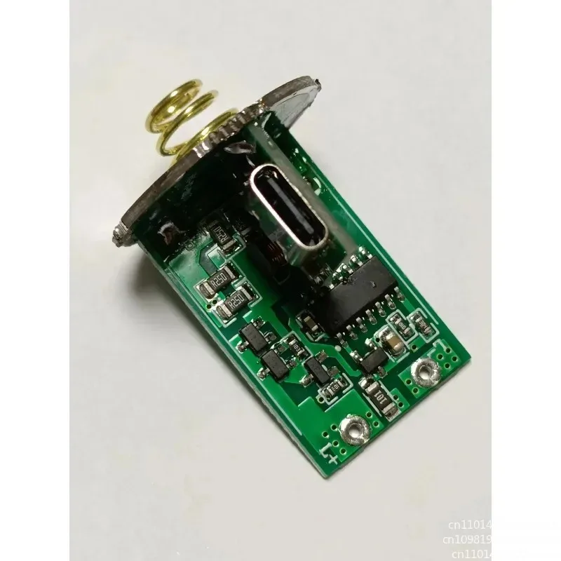 Dual lithium driver board, 18650 or 26650 battery circuit board, strong light flashlight accessories, middle switch