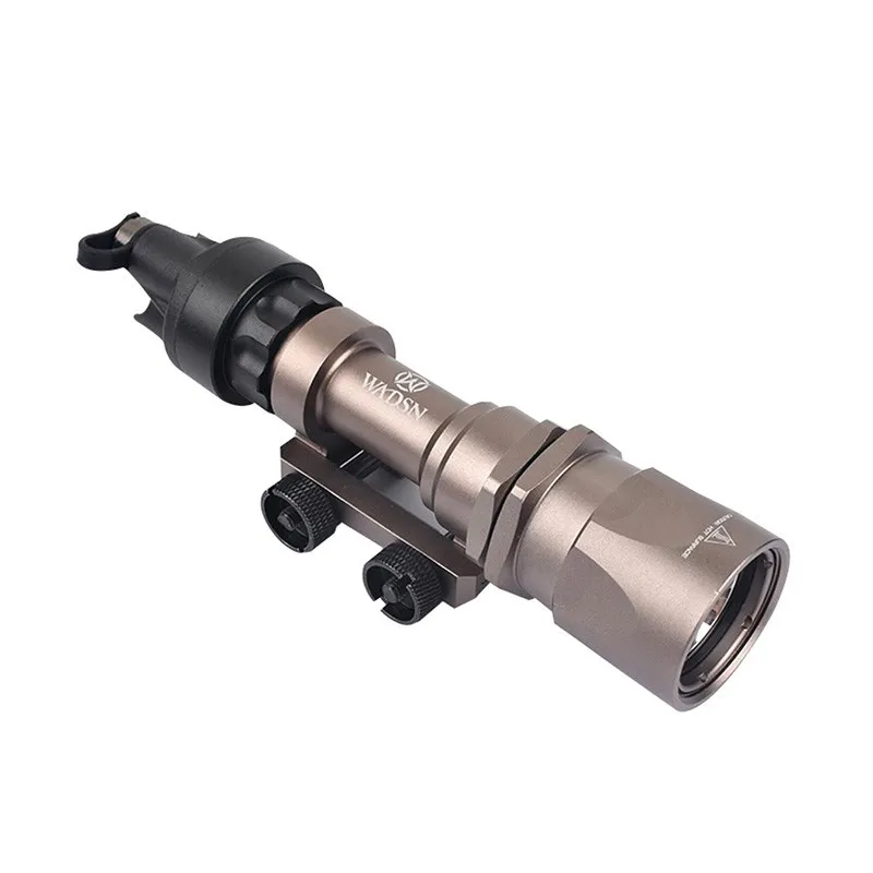 Tactical Surefir M951 LED WADSN Mark Flashlight Metal Scout Light Outdoor Hunting M600 Weapon Lamp Fit 20mm Picatinny Rail