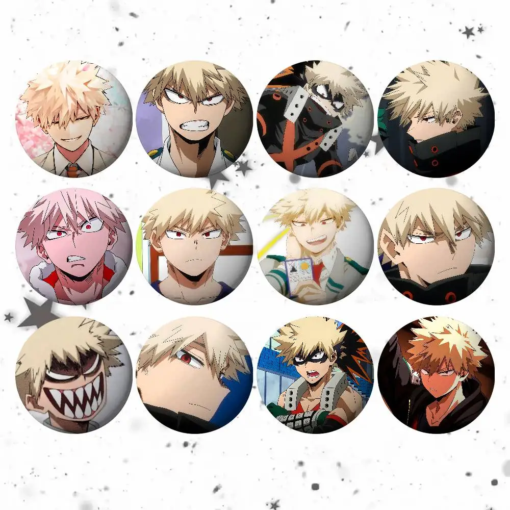 Coole Cartoon Katsuki Bakugo Für Kleidung Anime Emaille Pin Nette Dinge Cartoon Cosplay Abzeichen Auf Rucksack Brosche Kunst Geschenke