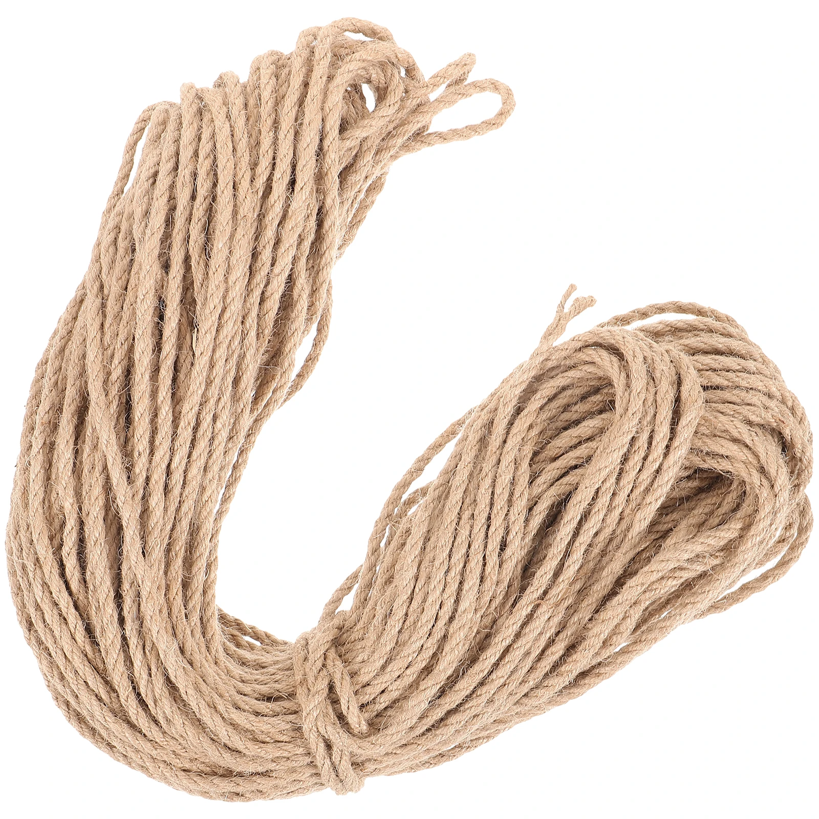 

Natural Sisal Rope 10Meters Resistant Craft Gardening Bundle Replacement Rope Cat Scratching Post Tree