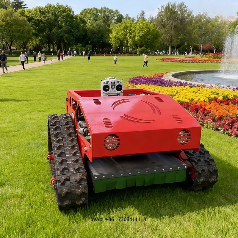Free Delivery of Tracked Remote-controlled Brush Cutter, Horsepower and Cutting Width