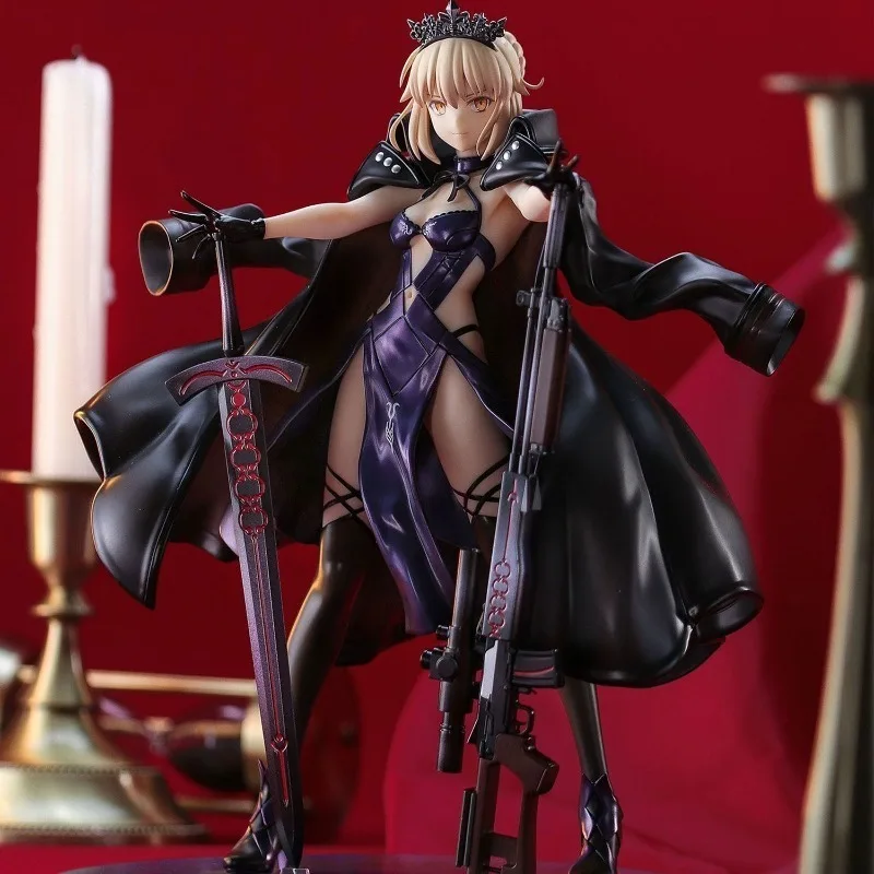 

В наличии Black Sabre Beautiful Girl GK Модная игрушечная фигурка TOHO Модель Орнамент Периферийный подарок