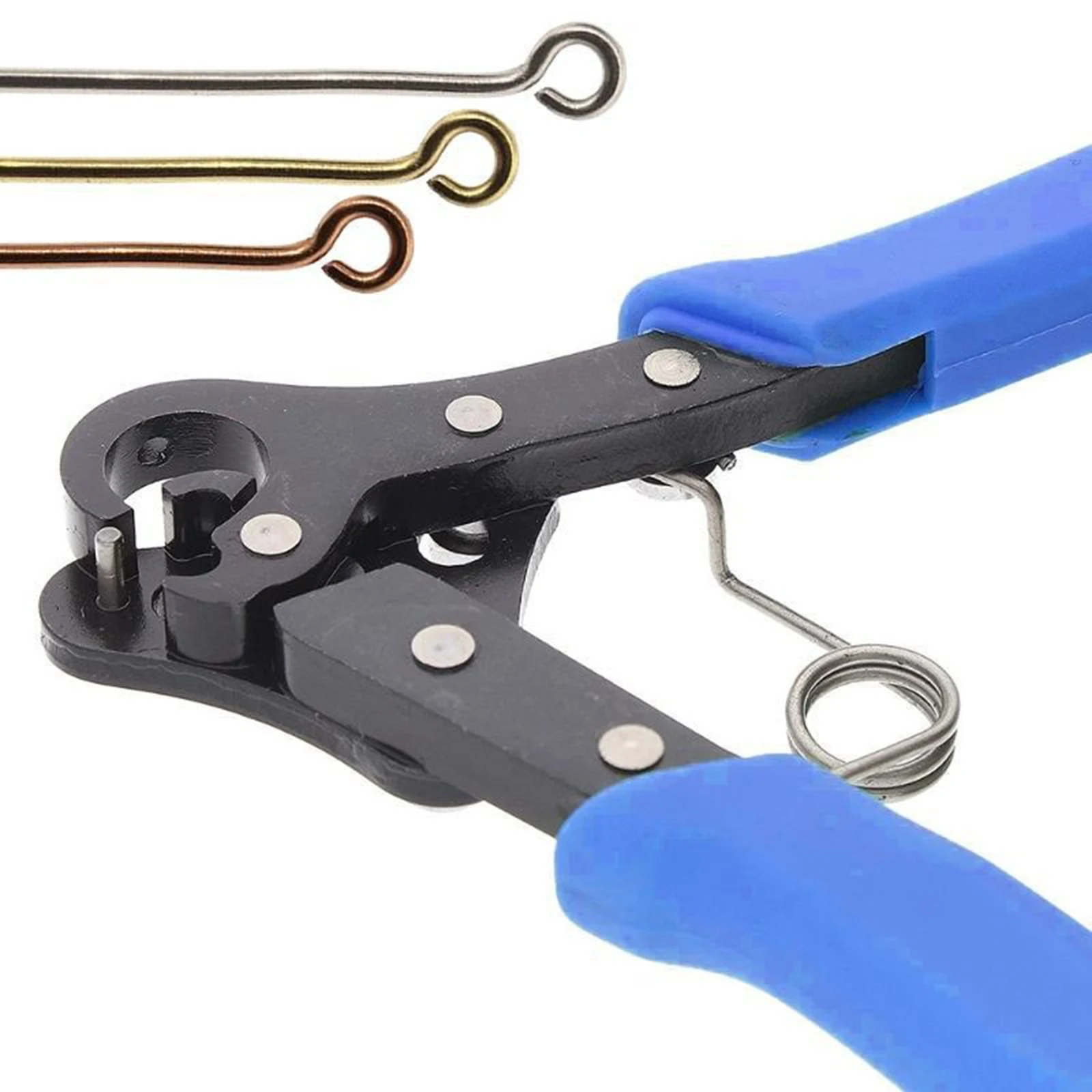 Rings Plier Sturdy Portable Round Nose Pliers with Nonslip Handle for Earrings Bracelets Necklaces Hobby DIY Wire Wrapping Tool