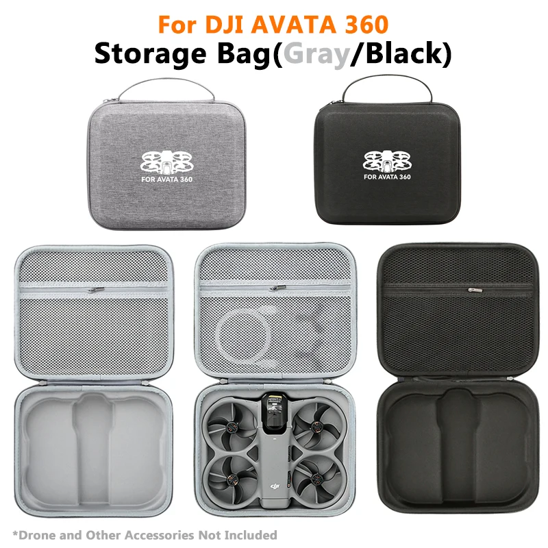 

Drone Box Body Storage Bag For DJI AVATA 360 Carrying Case Hard Shell Protection Handbag Drone Accessories