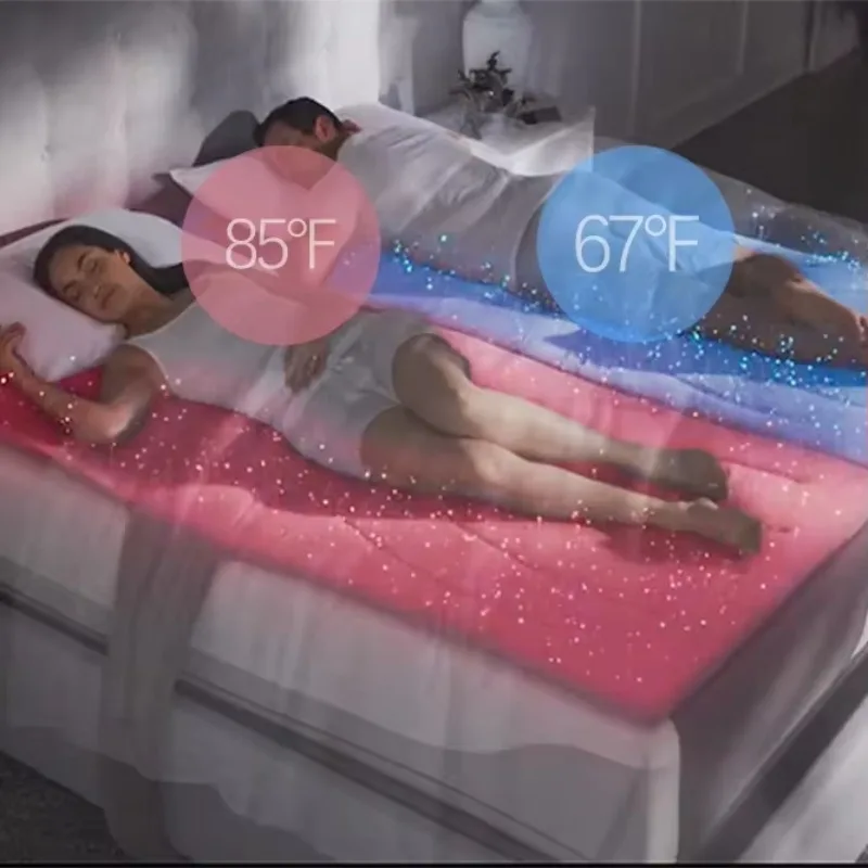 

Manufacturer Dual Zones Control Warm Water Circulation Bed Heating and Cooling System Mattress Plumbing Pad for Health Sleeping