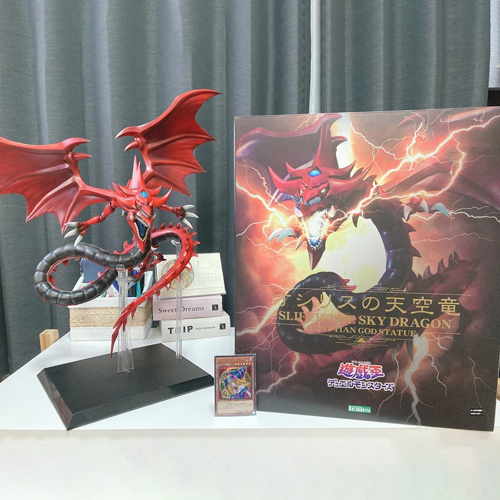 Kotobukiya Original Duel Monsters Genuine Large Slifer the Sky Dragon Obelisk the Tormentor The Winged Dragon of Ra Action Toys