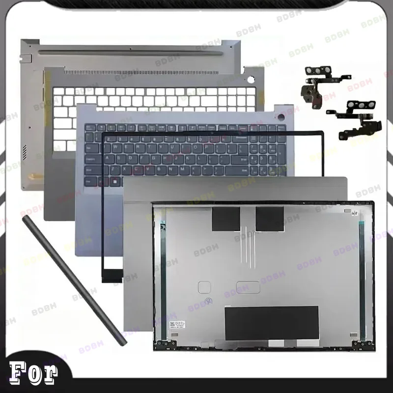 *BDBH New For ThinkBook 16 G6 G7 ABP A IRL Front Bezel Hinges Rear Lid Top Back Case Bottom Housing Replacement