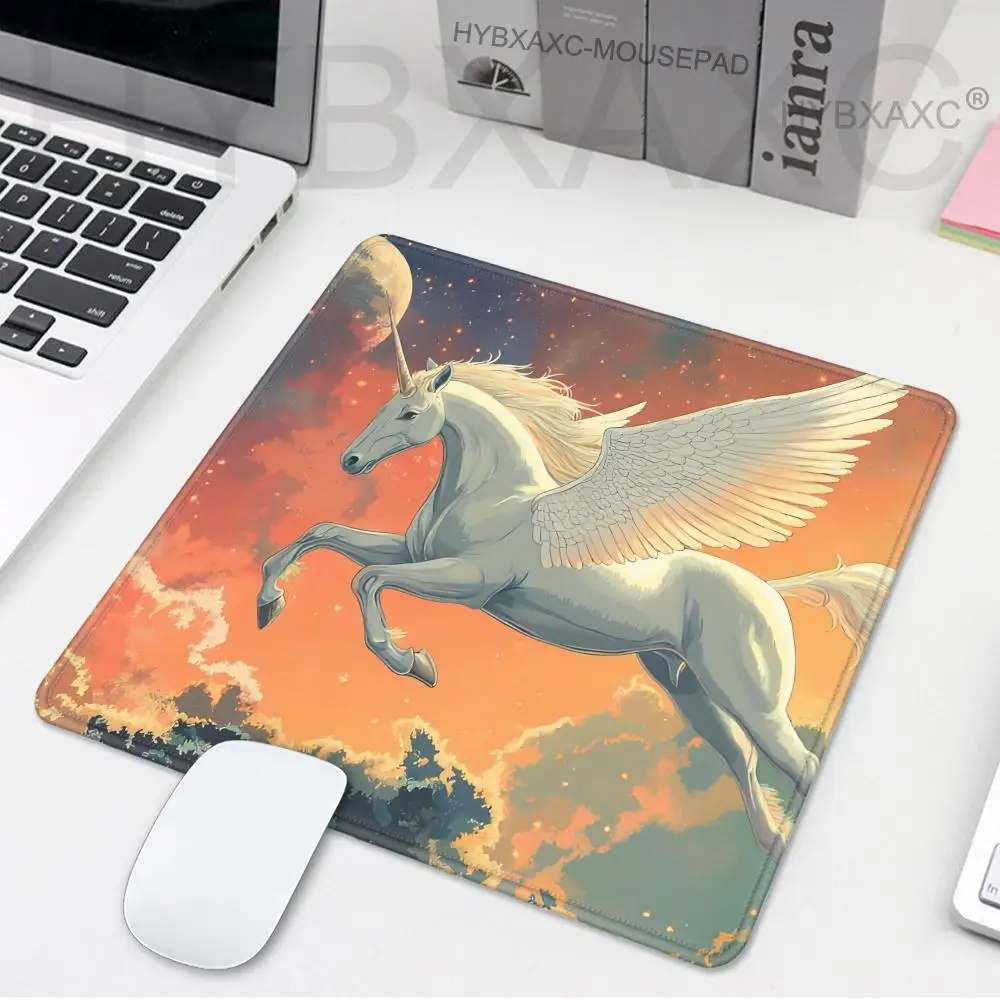 لوحة ماوس صغيرة Kawaii Rainybow Unicorn Speed للكمبيوتر الشخصي وسادات لوحة المفاتيح حصيرة مكتبية ملحقات الألعاب لوحة ماوس منزلية #2