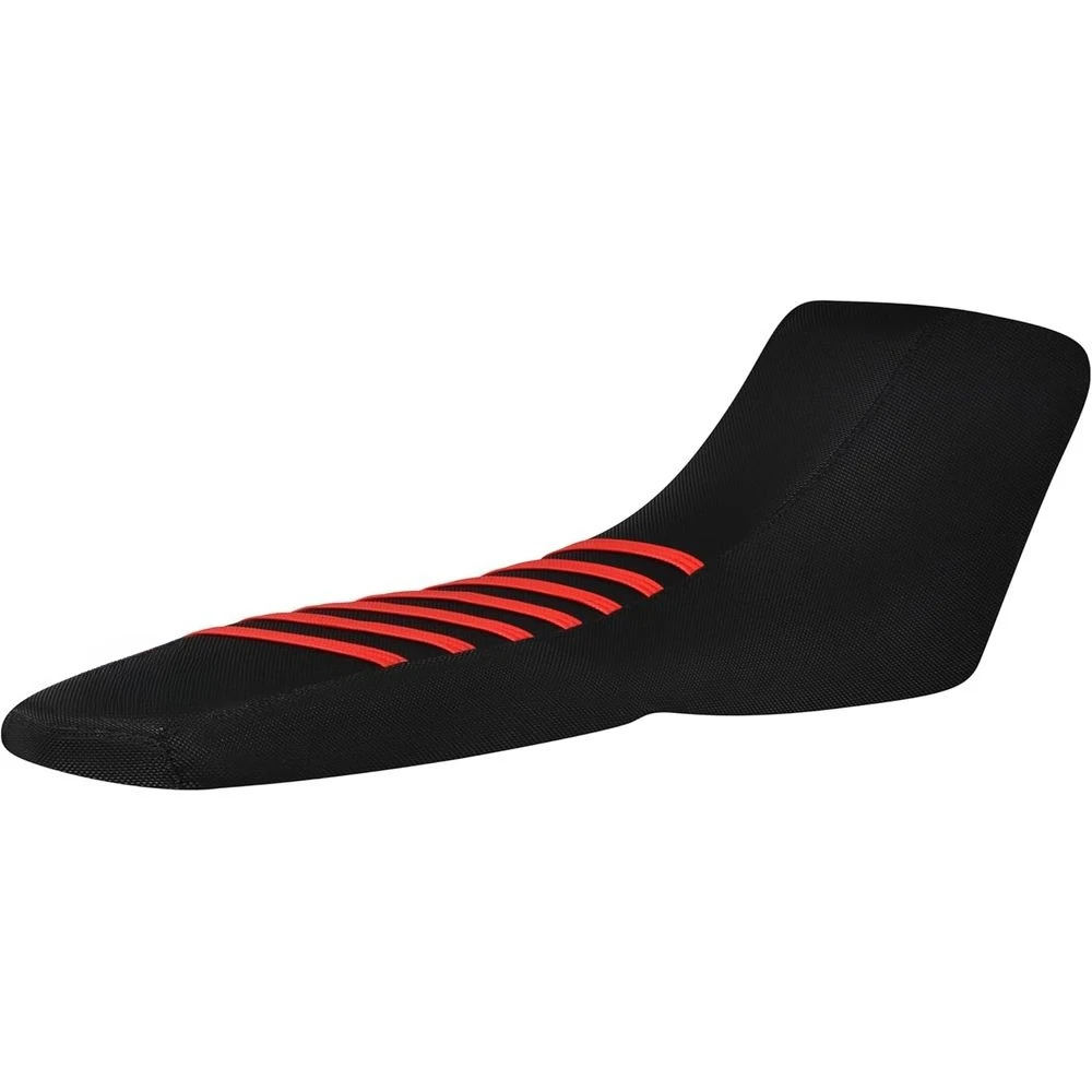 

Универсальный чехол на сиденье для квадроцикла DVX 400 2004-2008 годов выпуска, полностью черный с красными ребристыми вставками