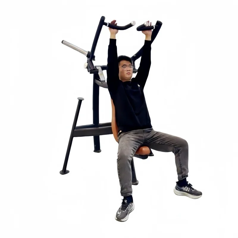 Commercial Fitness Strength Training Equipment Gym Use Plate Loaded Seated Shoulder Press Machine for Gym