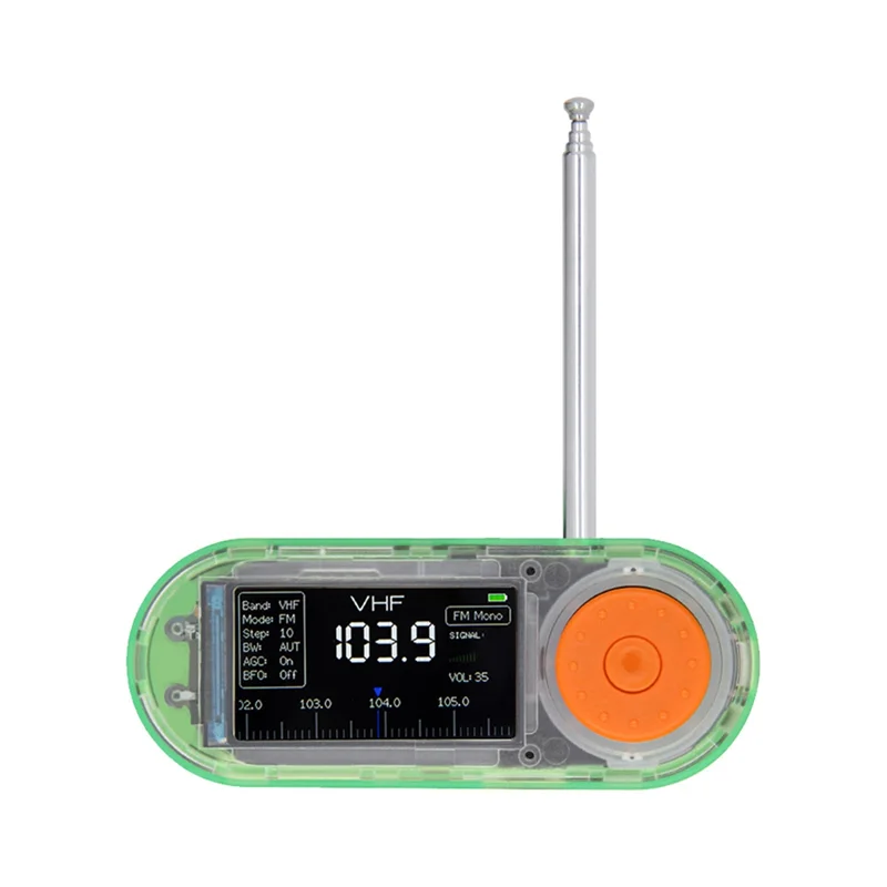 

N82R Embed SI4732 ESP32-S3 Radio Development Board AM/FM SW/LW DSP Rotary Encoder TFT Screen MIC Audio TF Card