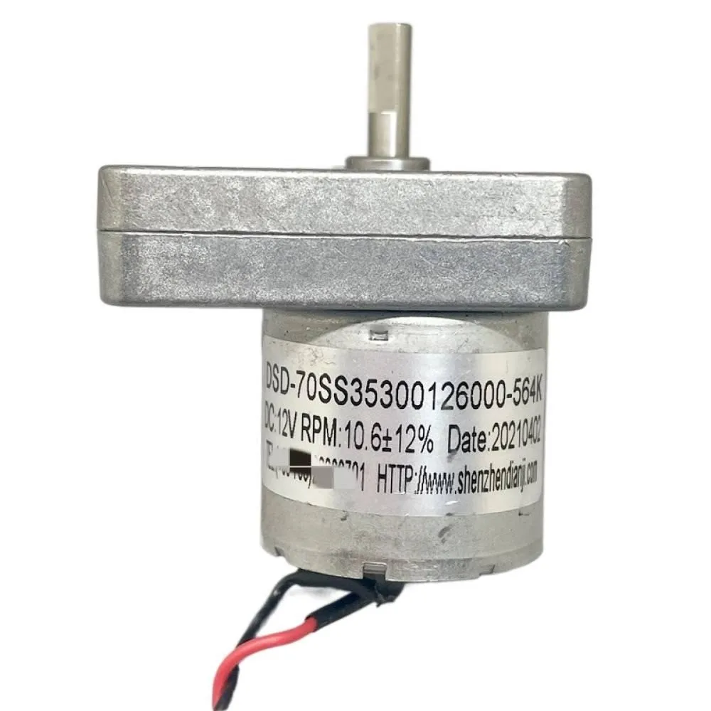 3530 Square Gear Motor 7-Shaped Reduction Motor DC3.7-14.4V All-Metal Gear Motor High-Torque Reduction Brushed Motor With Cable