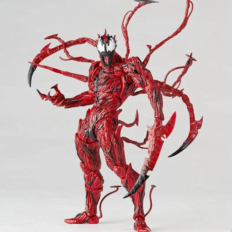 18cm Marvel Comics Spider-Man Movie Villain Black Red Venom 1/15 Liquid Action Figure PVC Statue Model Collection Toys Gifts