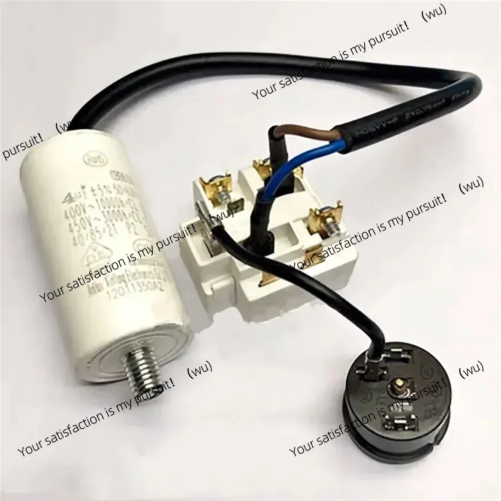 Refrigerator Parts for QP3-12A Compressor Overload Starter Protector PTC and 4uf Capacitor For Haier Replacement Fridge