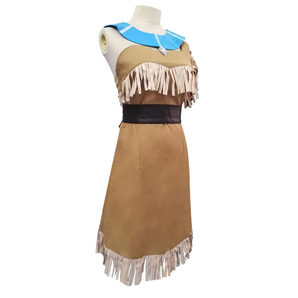 Halloween Avatar's Last Son of the Wind Toph Bengfang Pocahontas costume Kleidung Indische Prinzessin women's dress set