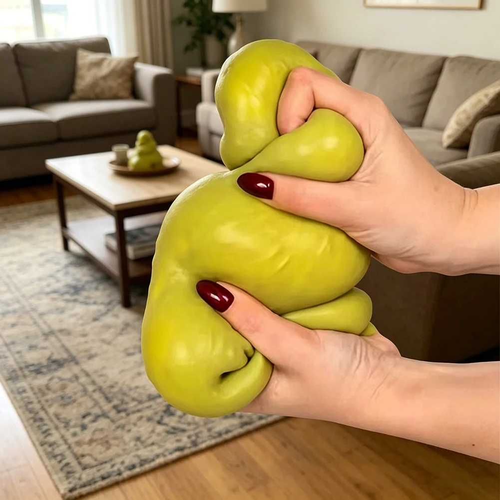 Sour Cucumber Squishies Toy,Funny Pickle Gag Gifts For Adults,Prank Prop,Instants Stress & Anxiety Relief,Stress Relief Toy