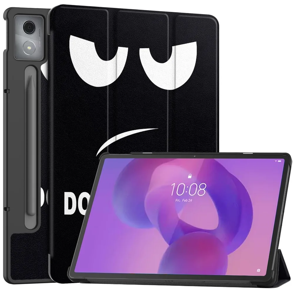 For Lenovo Idea Tab Pro TB373FU Hard Back Coque Flip Book Cover For Funda Xiaoxin Pad Pro (2025) TB375FC 12.7