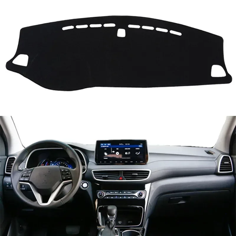 

For Hyundai Tucson 2019 Auto Dashboard Cover Mat Pad Dashmat Dash Sunscreen Instrument Protecting Carpet Styling Accessories
