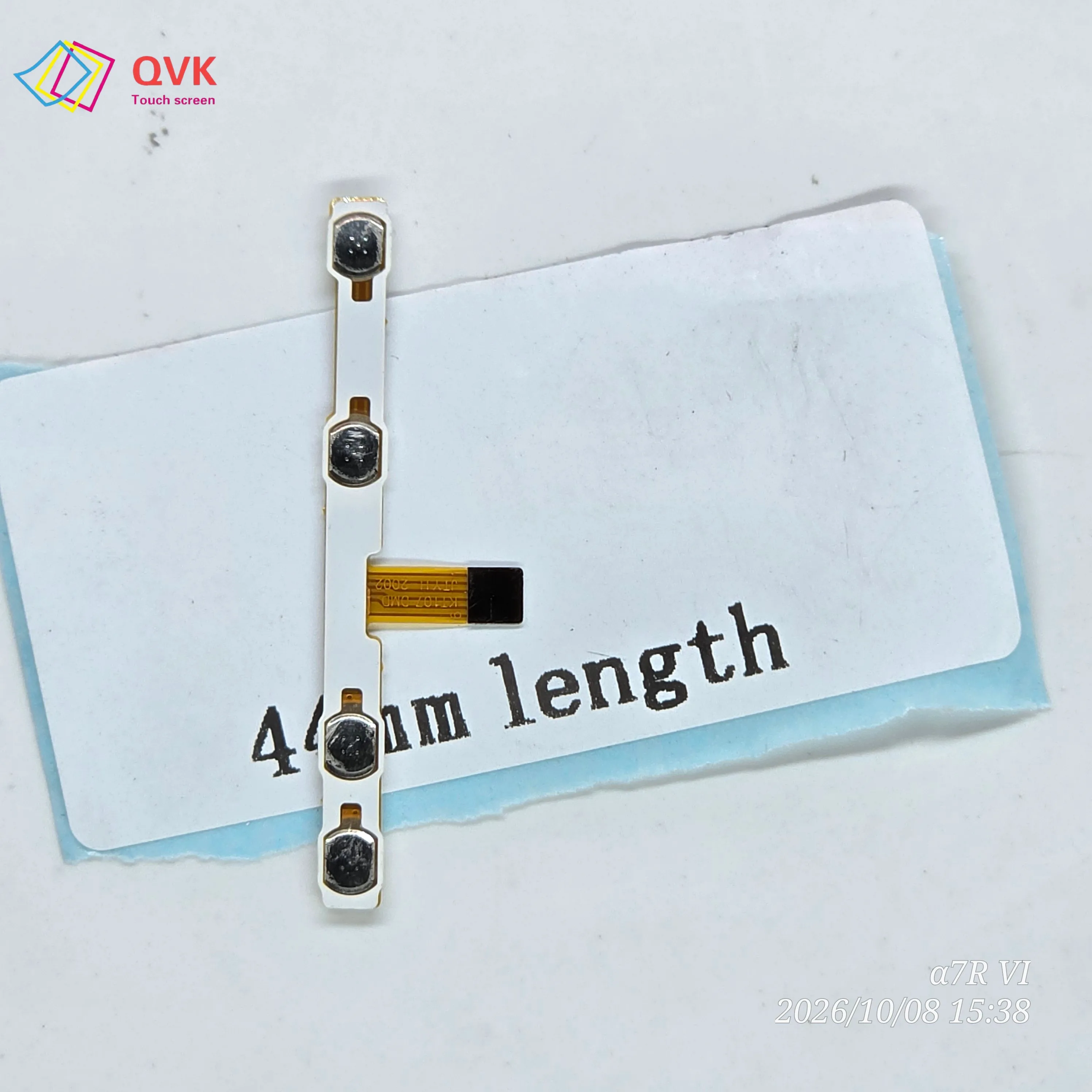 KT107 DMD JTY H-2002 6PIN 44MM Tablet Spare Parts Switch On Off Power Volume Button Cable Flex