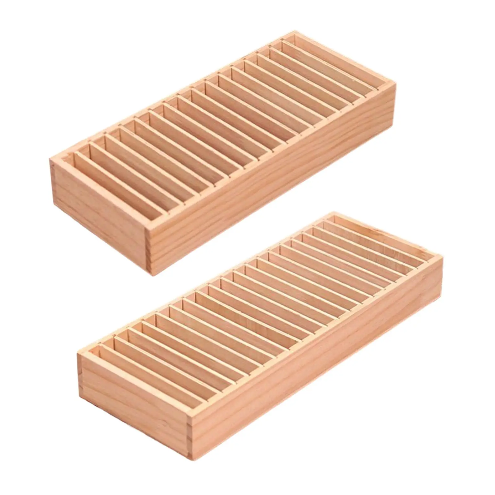 Wood Headband Holder Bracelets Storage Display Box for Jewelry Shop Display Display Accessory Lightweight Professional Durable