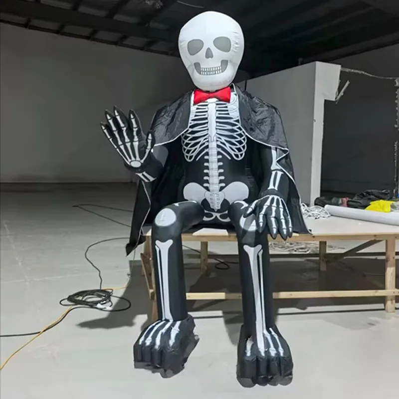 

Надувные воздушные модели Хэллоуина с колодками, декоративный реквизит для фестивальных мероприятий Хэллоуина, настраиваемый