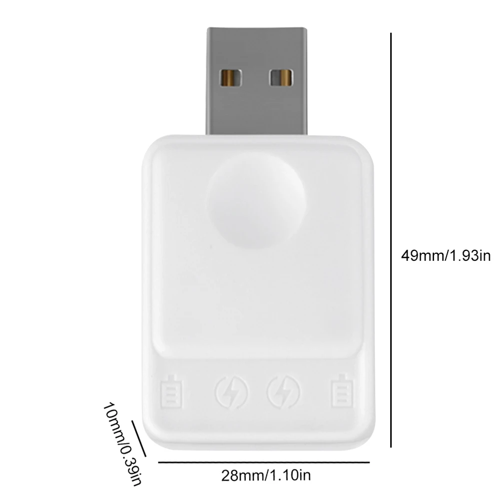 5pcs CR425 Battery USB Charger Luminous Electronic Fishing Float Charger Multiple Safety Protections One-Button Operation