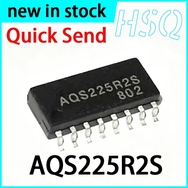 1PCS New AQS225R2S AQS225 SMT SOP16 Optocoupler Solid State Relay Chip IC in Stock