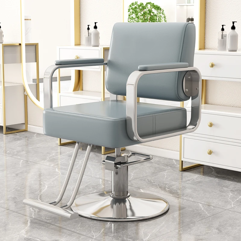 Hair Salon Chair Recliner Stool Shampoo Adjustable Styling Chairs Luxury Sillas De Barberia Profesional Hair Salon Furniture