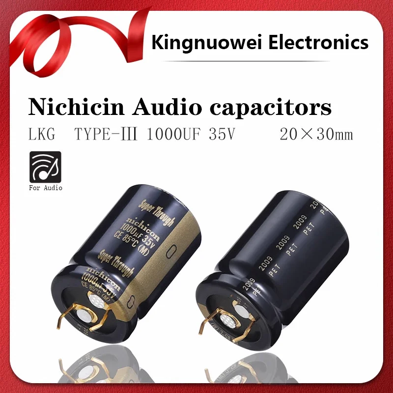 

Nichicon LKG TYPE-III 1000 мкФ 35 В 20*30 супер сквозные аудио алюминиевые электролитические конденсаторы 1000 мкФ 35 В