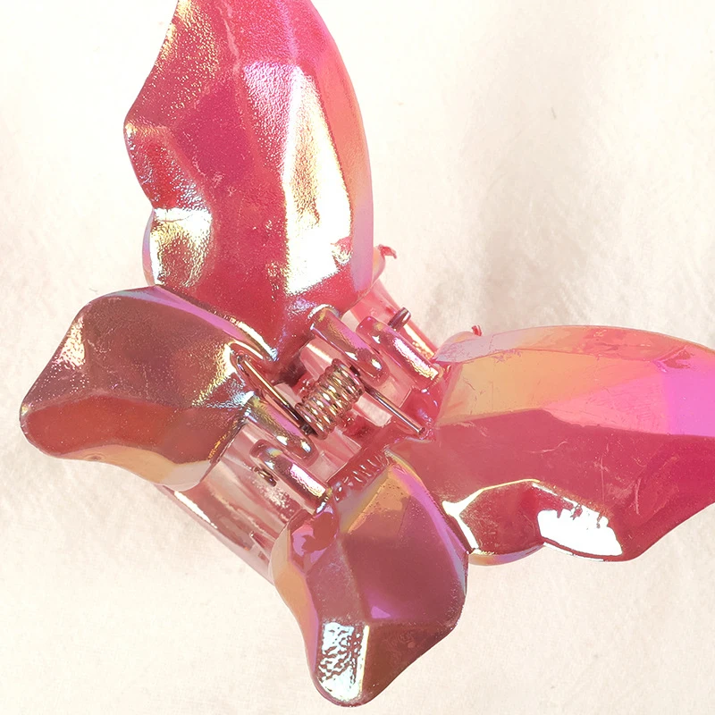 กิ๊บติดผมผีเสื้อโปร่งใสน่ารัก - ปิ่นปักผมกันลื่นขนาดเล็กสำหรับผู้หญิงและเด็กผู้หญิง, เครื่องประดับผม